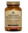 Solgar Chromium Polynicotinate 200Mcg 100 Vcaps