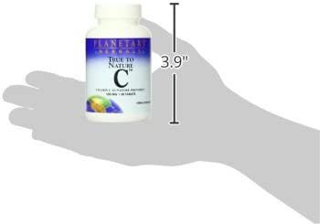 Planetary Herbals True to Nature C Tablets, 500 mg, 60 Count