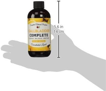 Gallbladder Complete 8oz Organic Liquid Cleanse Concentrate Digestive Vinegar Bitters Supplement and Gallstone Dissolver Support and Formula
