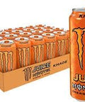 Monster Khaos Energy Drink + Juice, 16 fl oz Cans, 24 Count Pack (EXP: 9/2026) Discontinued/Rare Khaos