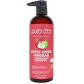 Pura D'Or 16 Oz Apple Cider Vinegar Thin2Thick Shampoo - Biotin Castor Oil For Reduced Frizz Split Ends Clarifying & Detox No Parabens No Sulfates All Hair Types Men & Women