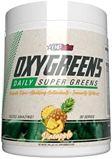 Ehp Labs Oxyshred + Oxygreens Bundle Thermogenic Pre Workout Powder & Shredding Supplement Clinically Proven Preworkout Powder Daily Super Greens Powder Spirulina Powder Greens Superfood Powder