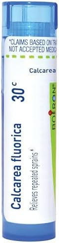 Boiron Calcarea Fluorica 30C Homeopathic Medicine For Sprains 80 Pellets