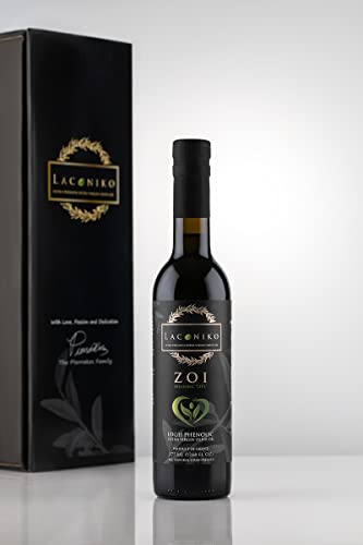 Laconiko ZOI Ultra High Phenolic Extra Virgin Olive Oil | NEW September 2025 Harvest! | 1397 MG/KG Polyphenols | Rich in OLEOCANTHAL 1000 MG/KG | LIMITED QUANTITY | 2024 GOLD MEDAL NYIOOC | 12.68 OZ (375ML)