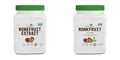 Morning Pep 100% Pure Monk Fruit extract sweetener, No Erythritol 5 oz and Morning Pep Monk Fruit Sweetener, golden Sugar Substitute, 2.5 lb