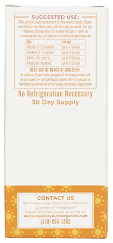 Maryruth'S Mary Ruth'S Organic Vitamin D3 Spray 1 Fz