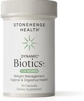 Stonehenge Health Biotics For Women Probiotic 70 Billion Cfu 24 Strains + Prebiotic Fiber Weight Management Focus & Mood Digestive Vaginal & Immune Support Nongmo 30 Delayedrelease Veg Caps