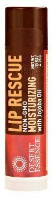 Desert Essence Lip Rescue Moisturizing, Ultra Hydrating, and Therapeutics Bundle - .15 Ounce Each - Vitamin E - Jojoba Oil - Aloe Vera - Relief & Softness