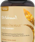Dr. Fuhrman OsteoBiotect Organic Calcium Bone Health Supplement with Vegan Vitamin D3 and Magnesium. PlantBased Calcium 800mg for Natural Bone Support and Density 120 Capsules