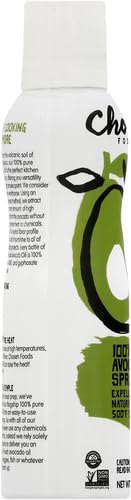 Chosen Foods 100% Pure Avocado Oil Spray, Keto Diet Friendly, Kosher Cooking Spray for Baking, High-Heat Cooking and Frying (6 oz) (Pack of 4)