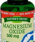 Nature's Truth Magnesium Oxide 500mg (Pack of 2)