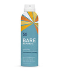 Bare Republic Clearscreen Sunscreen & Sunblock Spray With Vitamin E Broad Spectrum Spf 50 6 Fl Oz