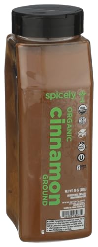 Spicely Organic Cinnamon Ground 16 Oz