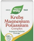 NatureS Way Krebs Magnesium Potassium Complex Cellular Energy Support With Magnesium Lysinate and Malate And Potassium Citrate Vegan Gluten and Dairy 120 Tablets (Packaging May Vary)