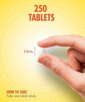 Sundance Folic Acid 800 mcg 250 Vegetarian Tablets Essential BVitamin Vegetarian NonGMO and Gluten Free Supplement
