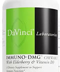 Davinci Labs Immunodmg Chewable With Elderberry And Vitamin D3 Dietary Supplement To Support Cell And Immune Health With Vitamin C D3 E Black Elderberry Dmg And More 120 Chewable Tablets