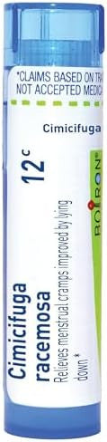 Boiron Cimicifuga Racemosa 30C For Menstrual Cramps Improved By Lying Down 80 Pellets