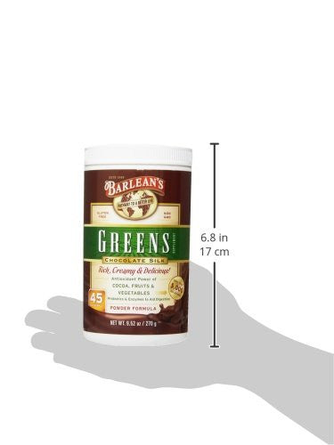 Barlean's Greens Chocolate Silk 270G