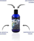 Mother Earth Minerals - Zinc - Antioxidant, Aids Assimilation Of Vitamins, Normal Growth & Development, Maintenance Of Body Tissues - 8 Ounce 96 Servings