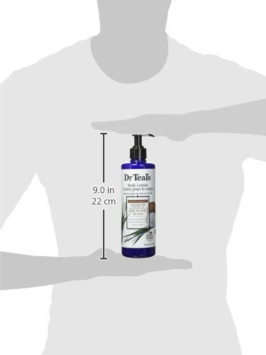 Dr. Teal'S Nighttime Therapy Body Lotion With Melatonin 1 Bottle 8. Oz Shea and Cocoa Butter With Vitamin E Helps Create Healthier Looking Skin