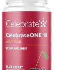 Celebrate Vitamins Celebrateone Bariatric Multivitamin 18Mg Iron & Balance Probiotic + Prebiotic Capsules Bundle Supports Digestive Health, Iron Levels, & Maximum Nutrient Absorption For Bariatric P