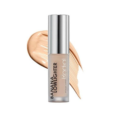 Rodial Banana Lowlighter 0.1 Fl Oz Liquid Colour Concealer With Yellow Undertone Face Concealer With Silky Non-Shimmer Finish Hydrating Formula With Hyaluronic Acid Vitamin E And Caffeine