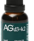 Ag1 Vitamin D3 K2 Drops 1000Iu Of Vitamin D3 And 100Mcg Of K2 Per Serving Supports Bone Density And Calcium Absorption (Athletic Greens)