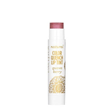 Pacifica Color Quench Tinted Lip Balm - Guava Berry With Coconut Oil Cocoa Butter Vitamin E - Vegan Cruelty- Moisturizer For Dry Lips (Pack Of 2)