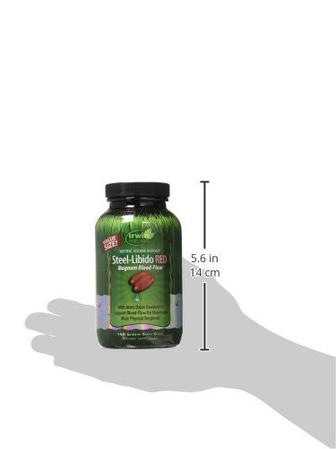 Irwin Naturals Steel-Libido Red Supplement, 150 Count