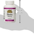 Natural Factors Biotin 300mcg Promotes Healthy Hair Nails 90 Vegetarian Capsules