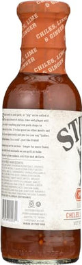 Stubb's Pork Marinade Sauce, Chiles, Lime & Ginger, Gluten Free, Kosher, 12 Ounces (Pack Of 6)