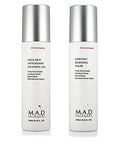 M.A.D Skincare Environmental Duo Set - Mega Rich Antioxidant Cleansing Gel- Everyday Renewing Toner