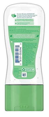 Johnson'S Baby Oil Gel Aloe & Vitamin E 6.5 Oz Pack Of 2