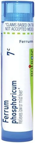 Boiron Ferrum Phosphoricum 7C Homeopathic Medicine For Fever 80 Pellets
