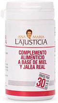 Ana Maria Lajusticia Royal Jelly With Honey Food Supplement 135G Dairy And Gluten . Vegetarian Friendly Perfect To Promote Vascular Health.