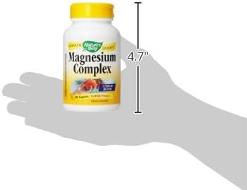NatureS Way Magnesium Complex Supports Muscle Relaxation Muscle Function Promotes A Sense Of Calm Magnesium Citrate And Oxide 100 Capsules (Packaging May Vary)