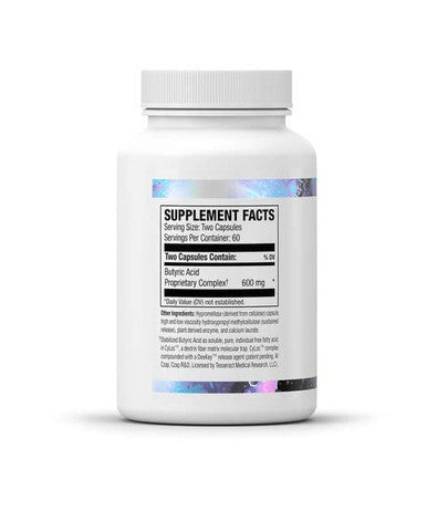 Tesseract Medical Research ProButyrate Butyric Complex Gastrointestinal and QuerciSorb Immuphore SR Ionophoric-Quercetin Complex Immune Health Supplement