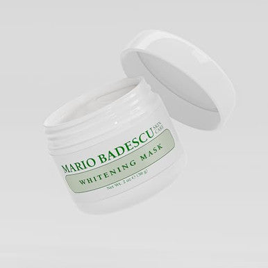Mario Badescu Kojic Acid Whitening Mask - Illuminating Face Mask For Brightening Hydration & Discoloration - With Grapeseed Oil Beeswax & Vitamin E For Smoother Radiant Skin 2 Oz