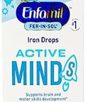 Enfamil Ferinsol Iron Supplement Drops For Infants & Toddlers 15 Mg 1.67 Fl Oz (50 Ml) (Pack Of 2)