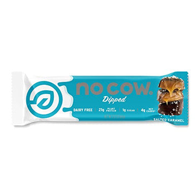 No Cow Chocolate Salted Caramel Dipped Protein Bar 2.12 Oz