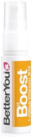 Betteryou Boost Vitamin B12 Oral Spray Natural Liquid Supplement Vitamin Spray For Daily B12 Intake Green Tea And Chromium 0.85 Oz