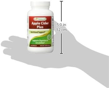 Best Naturals Apple Cider Vinegar Plus 600 Mg 120 Capsules Vinegar Capsules For Healthier Digestion Cleanse Body Naturally (Pack Of 2)