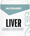 Nutrabio Liver Supplement Advanced Liver Support With Milk Thistle Glutathione Tudca Antioxidant Detox & Cleanse 90 Capsules