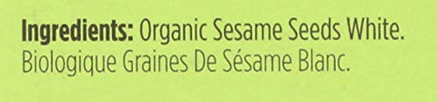 SPICELY Organic White Sesame Seeds 0.45 OZ