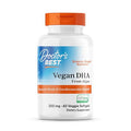 Doctor'S Best Doctors Best Vegan Dha From Algae - Vegan Plant Based Omega 3 Supplement For Women & Men Supports Memory Brain & Cardiovascular Health Non-Gmo Gluten Free Soy Free 60 Veggie Softgels