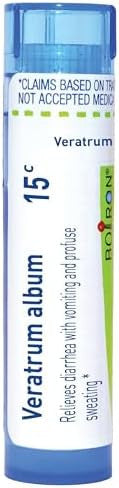 Boiron Veratrum Album 15C For Diarrhea With Vomiting & Profuse Sweating 80 Pellets