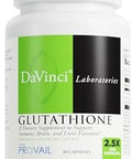 Davinci Labs Glutathione Helps To Support Immune System Brain Health Digestive Health & More With Glutathione & Whey Protein Gluten & Soy 30 Vegetarian Capsules