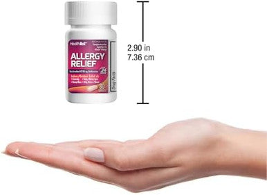 HealthA2Z Fexofenadine HCl 180mg 24-Hour Allergy Relief