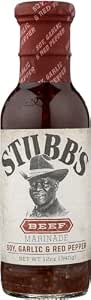 Stubbs Beef Marinade 12 Ounce (Pack of 2)