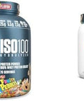 Dymatize Iso100 Hydrolyzed Fruity Pebbles Protein Powder Bundle 25G Protein 5.5G Bcaas 5 Pound + 20 Servings